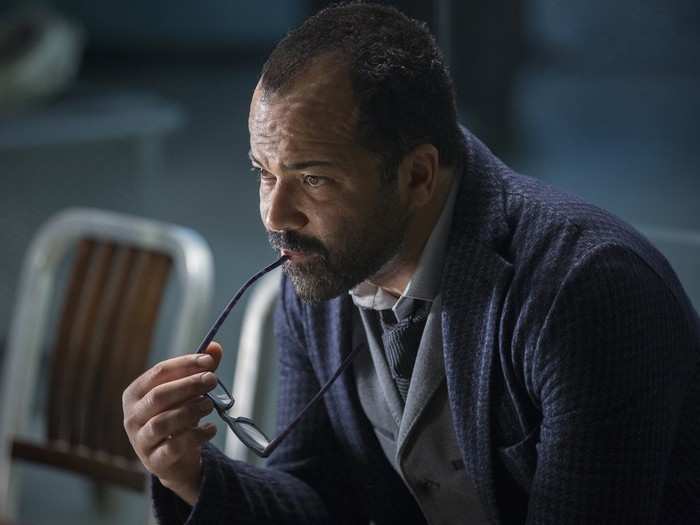 Jeffrey Wright, who you may remember from the later "Hunger Games" movies, plays Bernard Lowe, the head of Westword