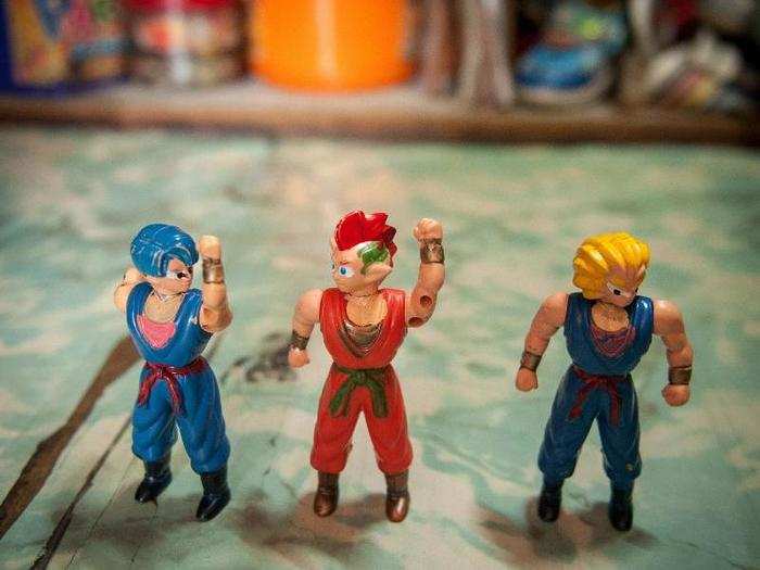 In a Filipino home living on $98/month per adult, the favorite toys are action figures.