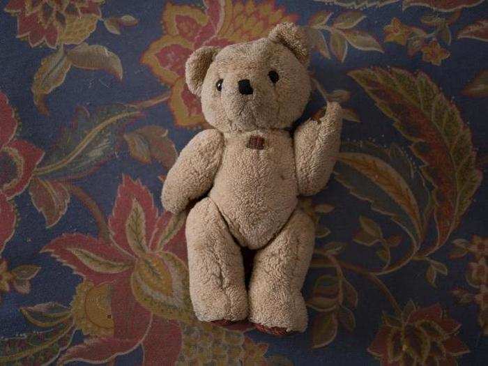 In a Tunisian home living on $176/month per adult, the favorite toy is a teddy bear.