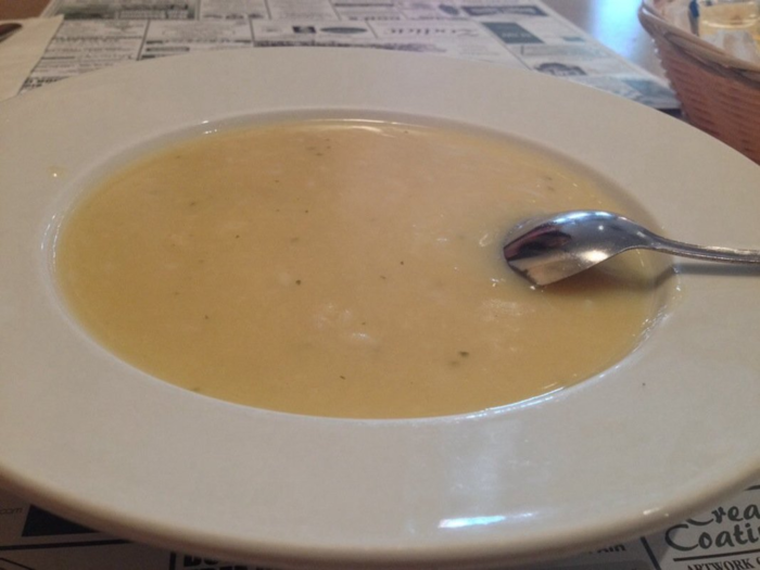 Indiana: A staple in Greek diners across the state, lemon rice soup is made with lemon juice, eggs, rice, and sometimes chicken.