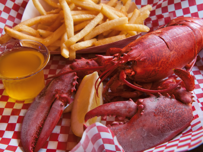 Maine: If you order lobster in Maine, you better be prepared to work for your meat, because you