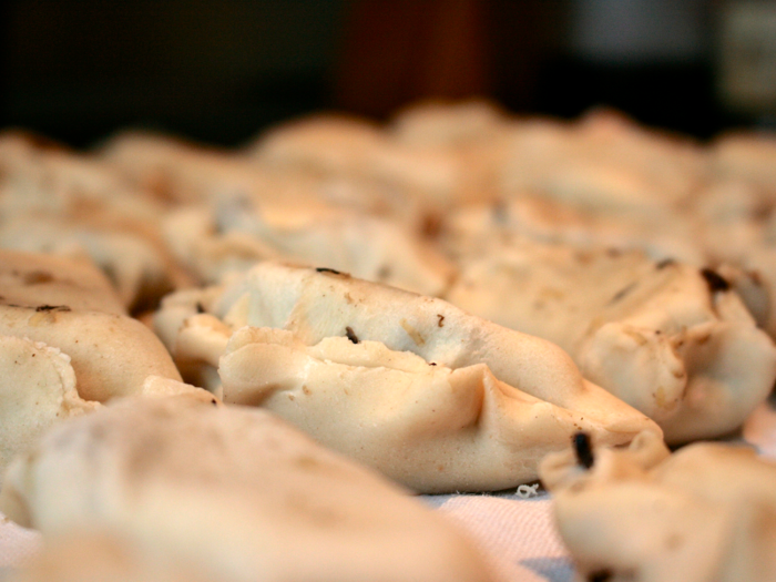 Ohio: Thanks to plenty of Polish Americans who reside in the state, pierogi (a Polish dumpling) are popular in Ohio. The dumplings can be filled with anything, but most common are potato, meat, or cheese.