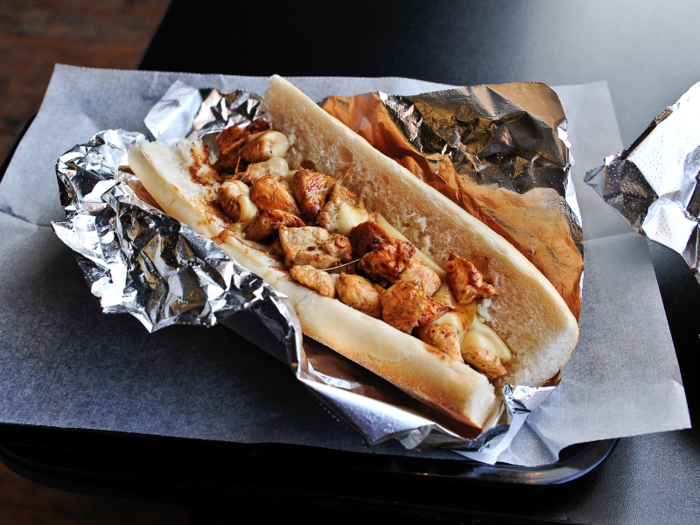 Pennsylvania: Cheesesteaks are a Pennsylvania specialty. Most are served with beef, but chicken is also popular among locals. The sandwich comes hot on a long roll with melted cheese.