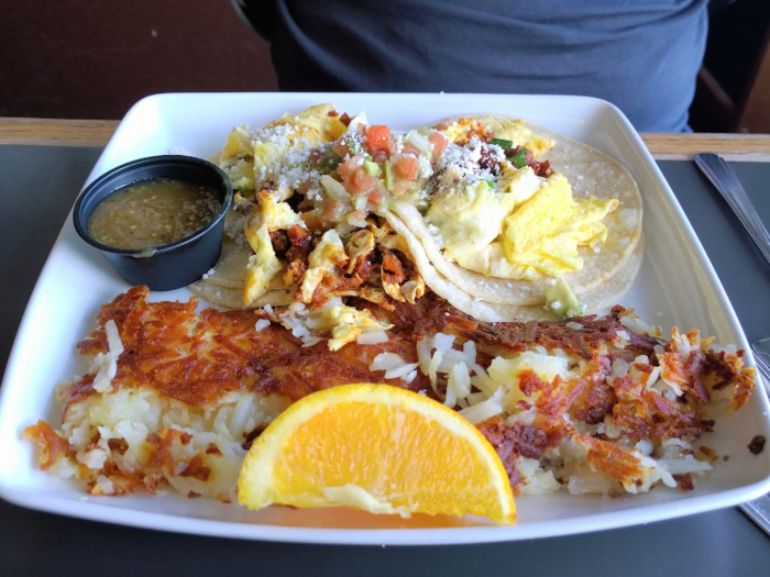 Texas: Texans eat tacos not just for lunch or dinner, but also for breakfast. Featuring eggs, avocado, salsa, cheese, and sometimes meat, breakfast tacos make for a hearty start to the day.