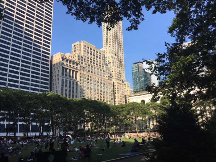 24. Bryant Park (New York, NY)