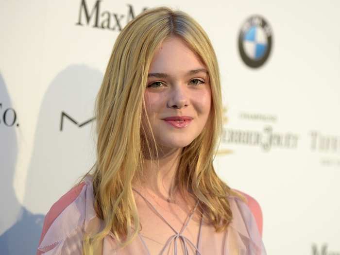 Elle Fanning, 18, broke through with her role in J.J. Abrams