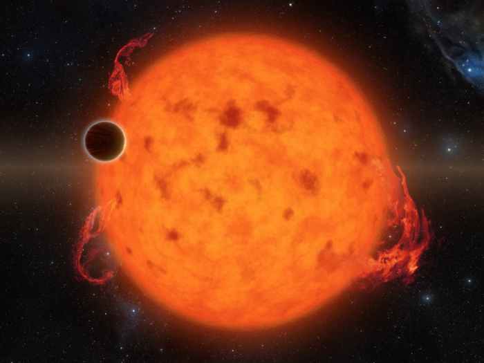 But life on a rocky planet that orbits a red dwarf may not be all hunky-dory.