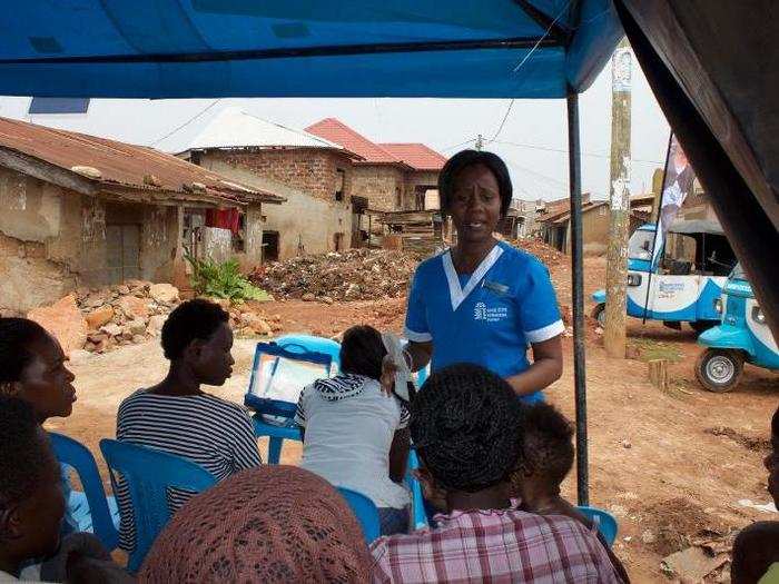 Sometimes health workers are met with resistance from people who oppose family planning (largely men), but for the most part, these outreach efforts are appreciated within the community.