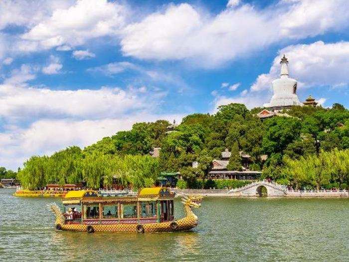 BEIHAI PARK, BEIJING: This Chinese park has been around in some form since the 11th century. It