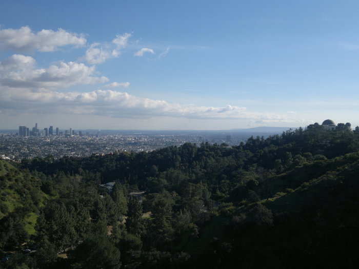 GRIFFITH PARK, LOS ANGELES: The massive park boasts the Griffith Observatory, a zoo, and a hiking path that leads you to the Hollywood Sign.