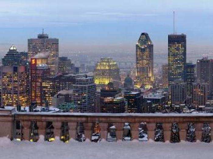 MOUNT ROYAL PARK, MONTREAL: Go to the top of Mount Royal for spectacular views of the French Canadian city