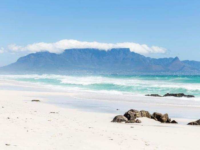 TABLE MOUNTAIN NATIONAL PARK, CAPE TOWN, SOUTH AFRICA: Topped off by Table Mountain, the park is a popular hiking destination that also displays a wide array of wildlife.