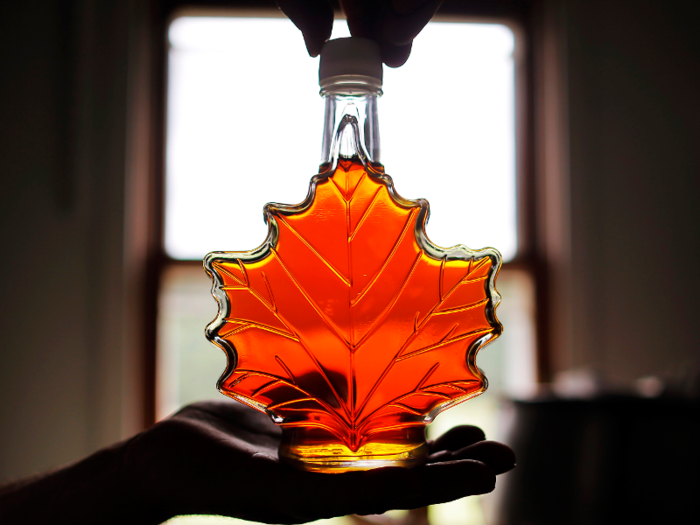 Canada produces enough maple syrup to fill 14 Olympic-size swimming pools.