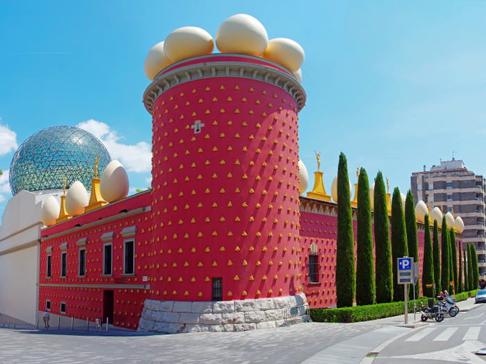 The Salvador Dalí Museum in Figueres, Spain, is fittingly weird and delightful.