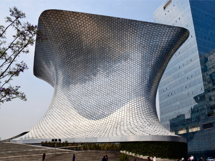 Mexican billionaire Carlos Slim Helú founded the Museo Soumaya at Plaza Carso, Mexico City to honor Mexican and pre-Hispanic artwork. He named it after his late wife, who taught him to love art.