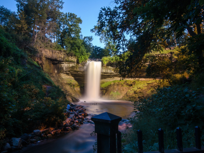 MINNESOTA: Minnehaha Falls