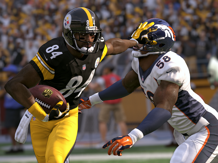 Antonio Brown of the Pittsburgh Steelers is one of the biggest playmakers in the NFL. Here