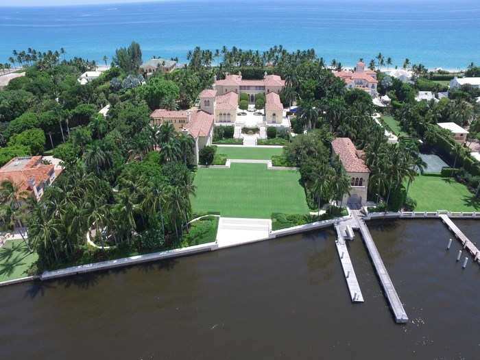 According to the Wall Street Journal, the home also has an underground tunnel that connects to a nearby beach, which lets the owners access the beach without crossing the road.