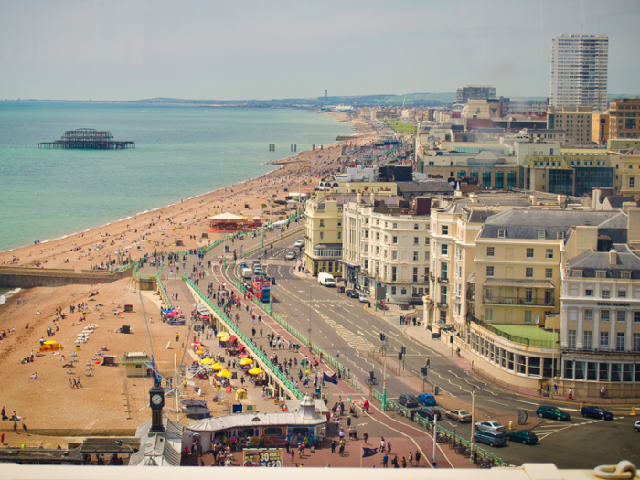 8. Surrey, East and West Sussex — 46.4%. The southern counties are brimming with white collar workers that commute into London daily but enjoy places like Brighton at the weekend.