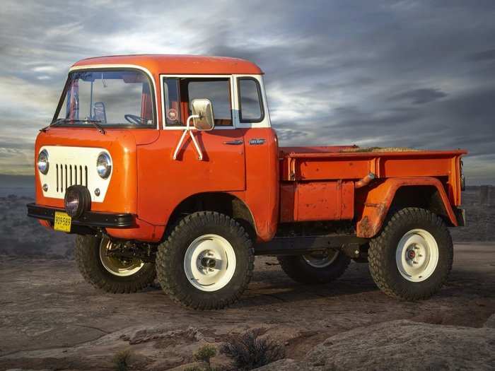 7. Lastly, the 1960 Jeep FC 150 concept is a rather interesting mix of old and new. Although it has an old school look, there