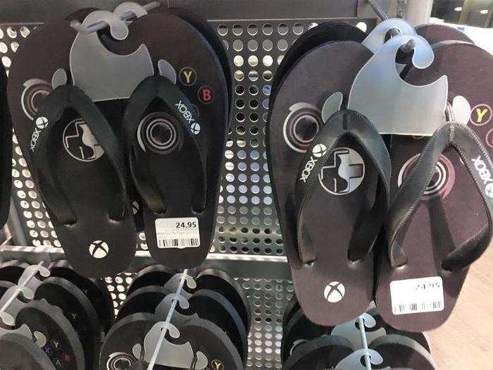 Or these Xbox flip-flops.