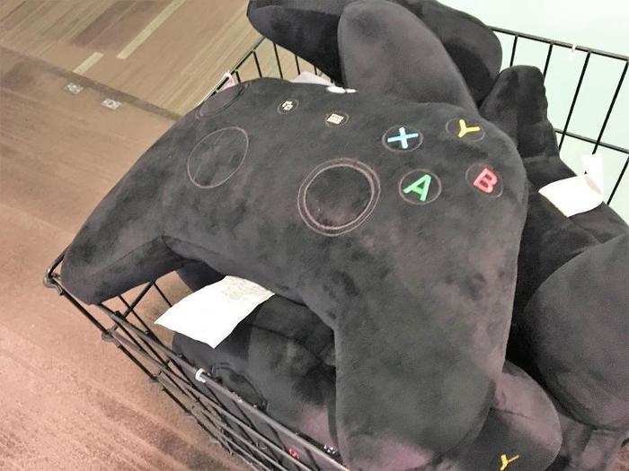 You can also get these torso-sized Xbox One controller pillows. I would have absolutely bought one of these if I then didn