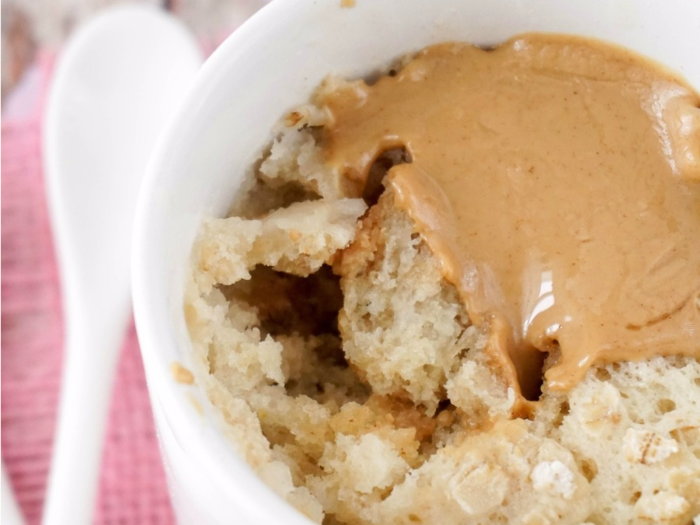 Peanut Butter & Oatmeal Cake for Two