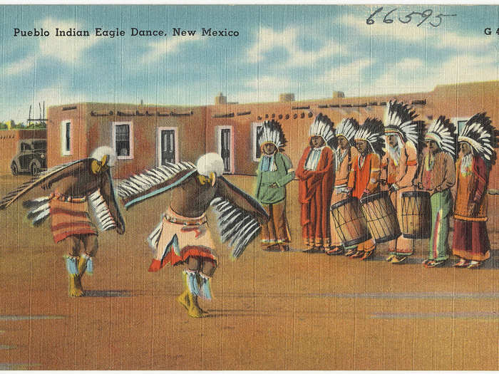 Pueblo Indian Eagle Dance, New Mexico