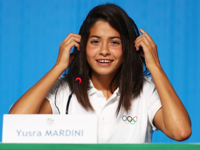 Swimmer Yusra Mardini, 18, was forced to flee war-torn Syria while training for the Rio Olympics. Along the way, she saved 20 lives.