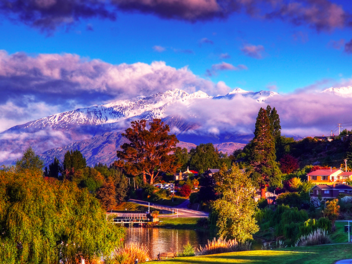 5. New Zealand. The country scores extremely well in the categories of personal happiness and safety and security.