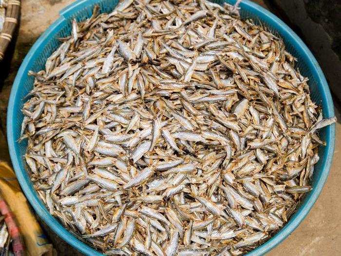 BANGLADESH: Shutki is dried raw fish known for its potent smell. It