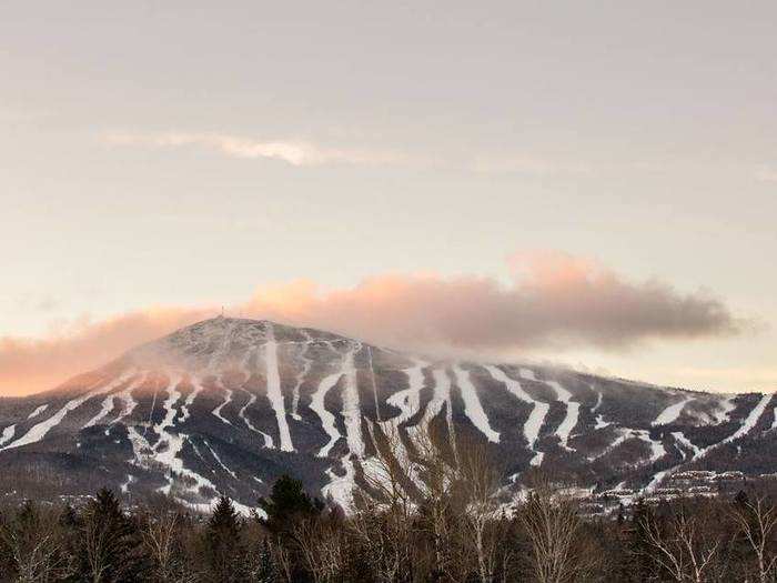 Ski or snowboard at the Sugarloaf Mountain ski resort, the largest ski resort east of the Rockies