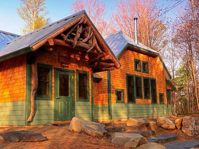 Go glamping in Maine