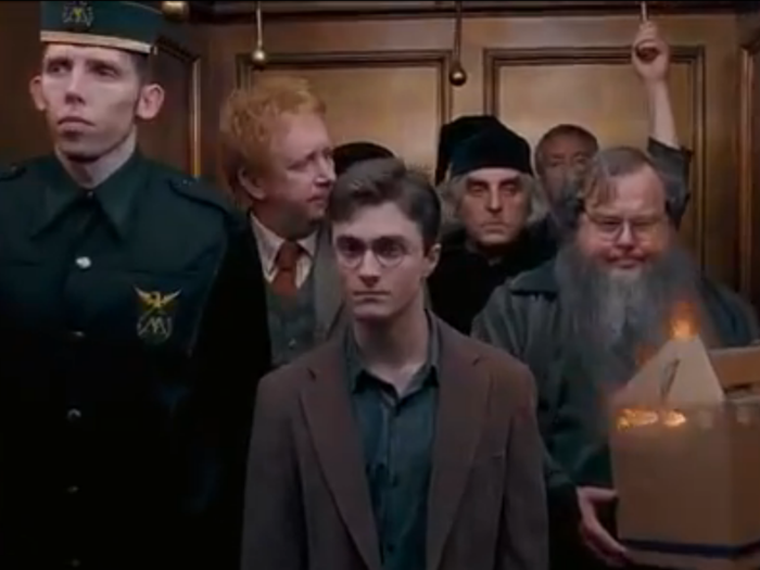 Nicholas Blane made an appearance in "Harry Potter and the Order of the Phoenix" as Bob, a wizard who worked with Arthur Weasley at the Ministry of Magic. Bob is the one holding the box.