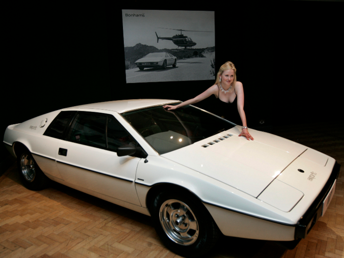 Three years ago, Musk bought the Lotus Esprit car from James Bond