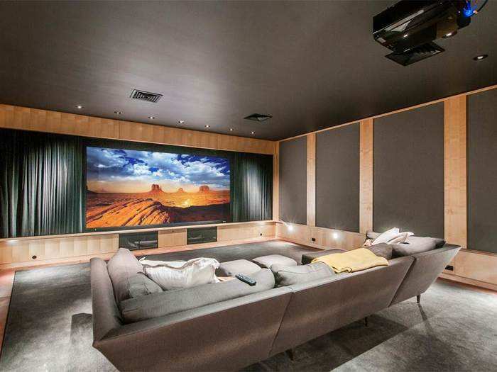 And a home theater.