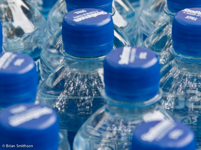 Aquafina and Dasani bottled water from convenience stores