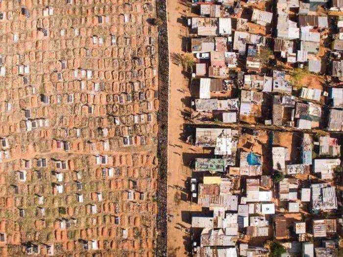 Apartheid is no longer law. But fast-forward more than 50 years from when apartheid laws were put in place, and many black residents still live in tin shacks, confined to sandy, arid areas far outside the city.