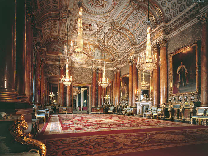 This is the Blue Drawing Room. Though there isn