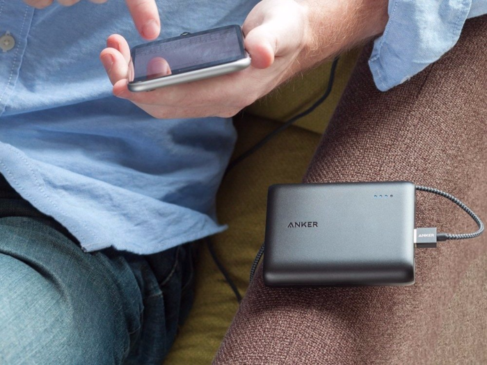 Likewise, it’s hard to see the downsides of a good external battery. Something like Anker’s PowerCore packs will keep your devices alive through a long night of studying, or other “extracurricular activities.”