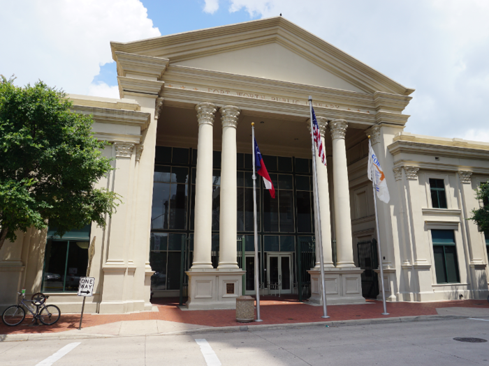 16. The Fort Worth Public Library opened in 1901 and has retained much of its handsome aesthetic. It was originally called the Carnegie Public Library due to a sizable donation from Andrew Carnegie.