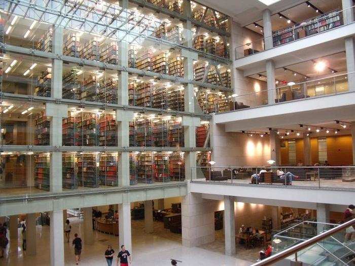 15. The palatial William Oxley Thompson Library in Columbus, Ohio won the 2011 AIA/ALA Library Building Award.