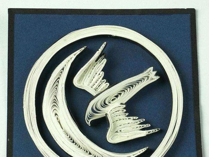 Some only took an hour in total to make, like the House Arryn bird sigil.