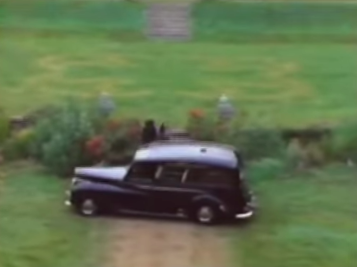 The classic car was also featured in Lennon’s 1972 film “Imagine.” Lennon and Yoko Ono both used the vehicle in the film.