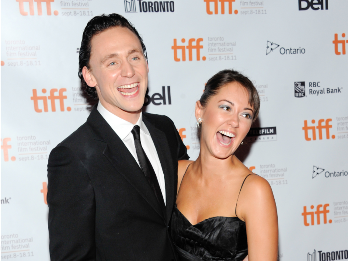 When Hiddleston became a star, he and his girlfriend broke up.