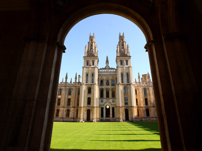 2 (6). University of Oxford — Unsurprisingly, Oxford takes a podium place in the UK, and retains its place of sixth globally. Oxford got perfect scores for both academic and employer reputations.