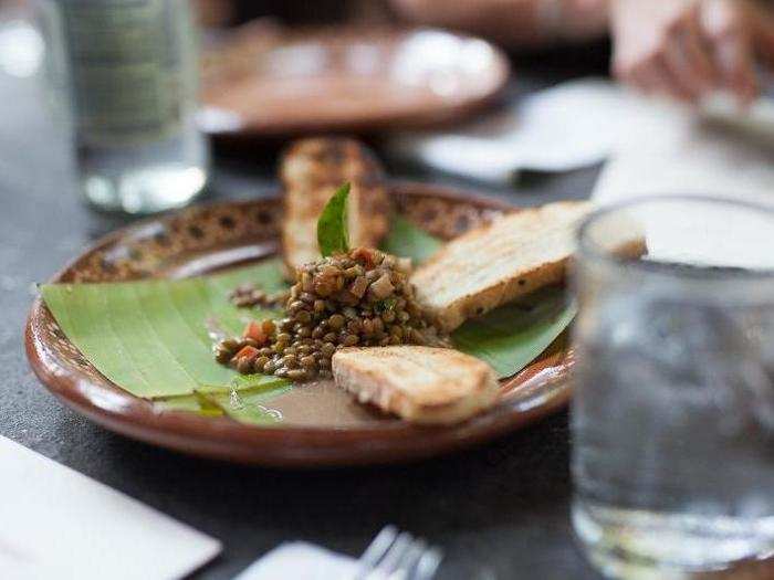 All of the restaurants had equally fresh and amazing food, and the atmosphere was incredibly relaxed as we sat and dined under thick layers of tropical plants.