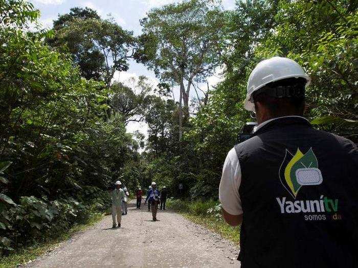 While the move will give Ecuador a welcome influx of cash in a time of low oil prices, environmentalists expressed their dismay at the potential loss of biodiversity drilling could bring.