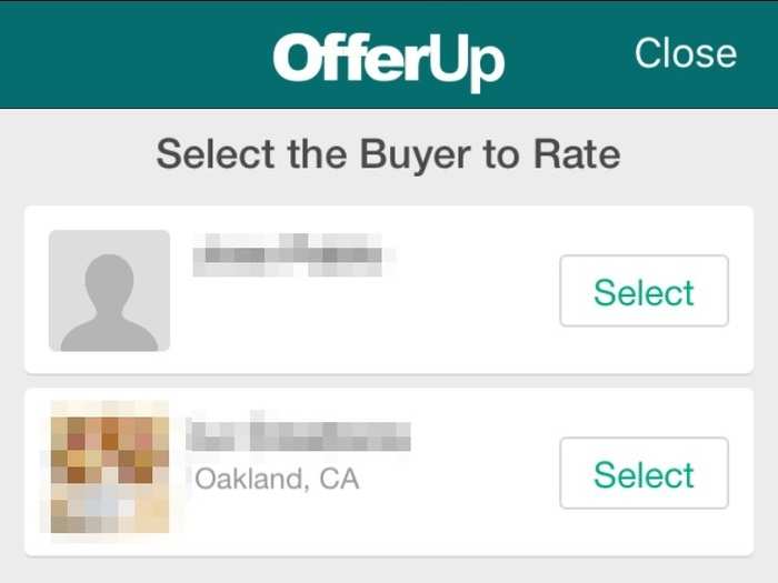 Marking it as sold also means you get a chance to rate the buyer or say you sold it elsewhere. I wish there was a way to rate some potential buyers — like those who flaked on meeting me — but it