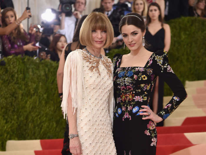 Here, the two pose together at the 2016 Met Ball.